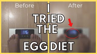 LOSE 20 LBS (9KG) in a week - I TRIED THE EGG DIET FOR 10 DAYS - SHOCKING RESULTS | Sande Shares