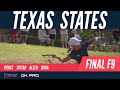 2022 Texas States Disc Golf Championship | Final RD F9 | Pierce, Tattar, Allen, Olivas