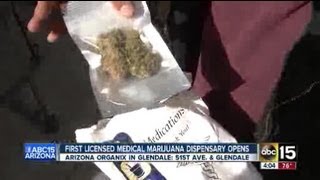 Arizona's first medical marijuana dispensary opens