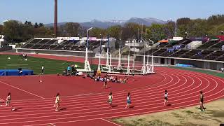 20190413 群馬県春季陸上記録会 女子800m 1組