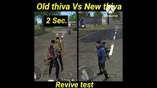 Old thiva Vs new thiva character in free fire | thiva character ability | ff🥵🥵