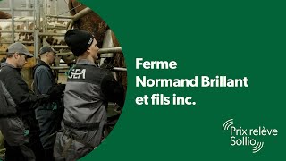 Les 20 ans du Prix relève Sollio - Ferme Normand Brillant et fils inc.