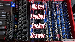 Matco Toolbox Socket Drawer and Organization