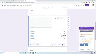 getting startedwith FormMaker Question Bank