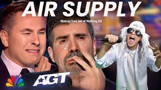 Very Amazing Voice Singing Air Supply Made Judges Crying Hysterically | American