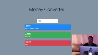 Javascript Mini Project: Money Conversion App Tutorial