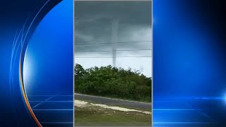 Large waterspout caught on video in Florida Keys