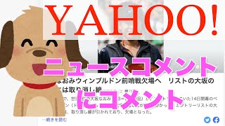 大阪なおみさんのYAHOO！ニュースに対するコメントにコメントする！