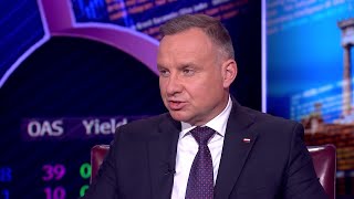 Poland's Duda on Banning Grain From Ukraine