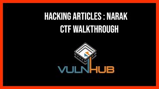 HA:Narak | VulnHub  - Live CTF | Hindi