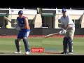 Jonny Bairstow vs Nasser Hussain - Six hit challenge