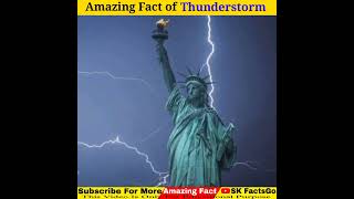 7 Amazing Fact of Thunderstorm | Intresting fact #shorts #viralshorts #sk_factsgo