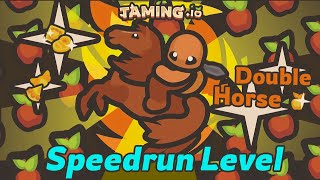 Taming.io Double Horse Speedrun Level So Fast - 7Mins