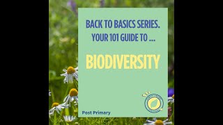 Biodiversity. Back to Basics