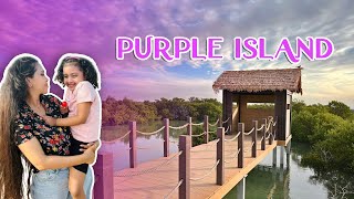 (purple island)|Qatar's natural wonder |Qatar වල ලස්සන බලමුද?  🥳