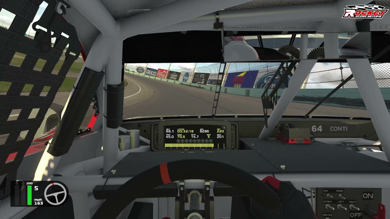 IRacing: Michael Conti Qualifying Trim (Next Gen @ Homestead) - YouTube