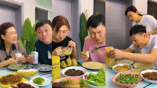 Trending 🔥 Funny Husband Wife Yummy Food Eating Challenge||Prank 😂🤫||Comedy 🤣🤣