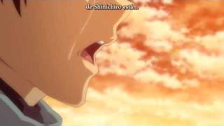 Shinichiro cries,Noe [True Tears] - eps 13