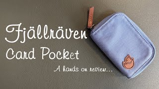 Fjällräven Card Pocket - hands on review