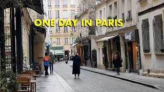 A Day in Paris via the Eurostar | Paris Walk Notre Dame, Pantheon (4K)