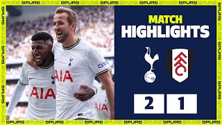 Richarlison shines as Hojbjerg and Kane goals down Fulham | HIGHLIGHTS | Spurs 2-1 Fulham