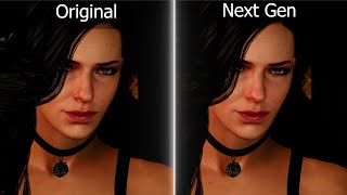 Witcher 3 Original VS Witcher 3 Next Gen - Yennefer