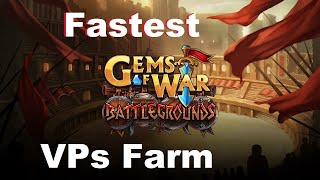 Gems of War: Update 7.3 Fastest VPs Farm Green PVP