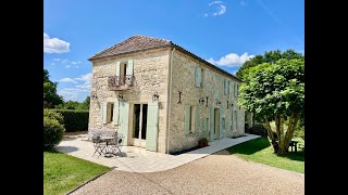 Vendu par Bordeaux \u0026 Beyond - Maison en pierre magnifiquement présentée, entourée de vignobles