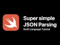 Super Simple JSON Parsing with Swift 5!