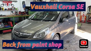 VAUXHALL CORSA SE 2013 COPART SALVAGE REBUILD PART 4