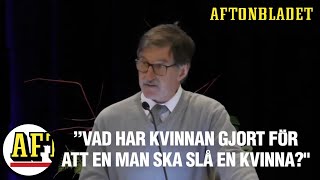 SD-politikern: ”Vad har kvinnan gjort för att en man ska slå en kvinna?”