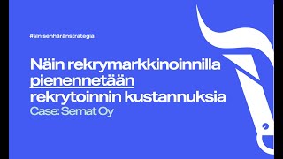 #10 Rekrymarkkinointi huippuosaajille - näin saat enemmän laadukkaita hakemuksia