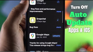 How to Turn off Automatic Software Updates on iPhone iOS 15 [Apps & iOS Both Included]