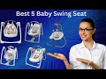 Top 5 Best Baby Swing on Amazon | Baby rocker 2023 | Automatic Baby Swing