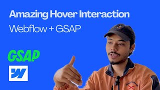 How to Make a Simple Webflow + GSAP Animation: Link Reveal on Hover