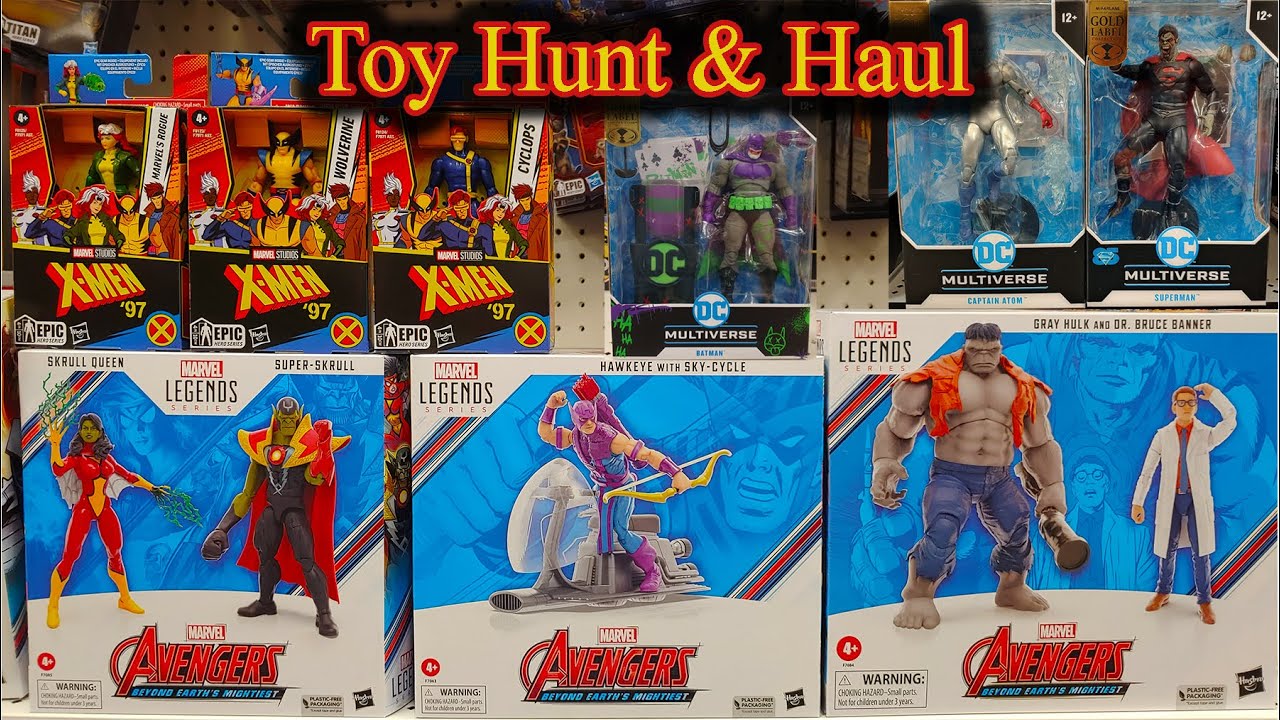 Toy Hunting New Action Figures Marvel Legends Dc Mcfarlane Tmnt Youtube