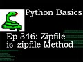 Python Basics Zipfile is zipfile Method