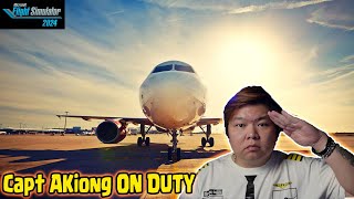 Capt Akiong On Duty - Microsoft Flight Simulator 2024 Indonesia