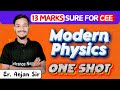 13 Marks Modern Physics in ONE SHOT| QAD & MCQS | Revision class | Entrance Nepal |