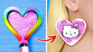 EASY STUNNING EPOXY RESIN CREATIONS 💖 DIY Crafts for Beginners! by 123 GO!