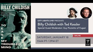 CITY LIGHTS LIVE! Billy Childish in conversation with Ted Kessler (moderated by Guy Picciotto)