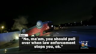 Video Shows Arkansas State Trooper Use PIT Maneuver On Pregnant Woman's SUV