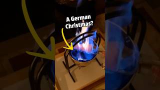 Germans Light their Wine on Fire  | #shorts #germany #travel #moveabroad #europe #xmas #christmas