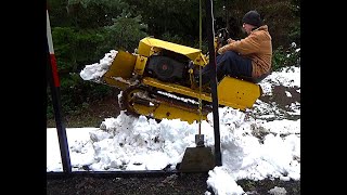 struck magnatrac mt3000 mini dozer snow  #4