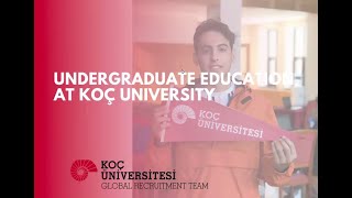 Koç University Undergraduate Admissions Webinar for Pakistan applicants 08 April 2020