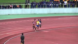 2015 茨城県高校新人陸上 水戸地区男子マイル決勝