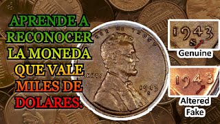 Revisa esta moneda 🤑🤑🤑Penny De 1943 Como Reconocer el Mas Valioso