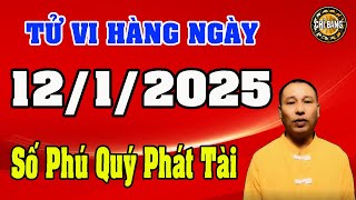 Tử Vi Ngày 12/1/2025: Vận Mệnh Gọi Tên Con Giáp Này, Số Phú Quý Phát Tài, Đổi Đời Chỉ Sau Một Ngày!