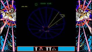 Tempest (PS4) 1cc Gameplay Sample Atari Flashback Classics Vol 1