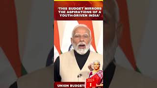 PM Modi Declares Union Interim Budget 2024-25 Reflects Young Aspirations of a Youthful India #shorts